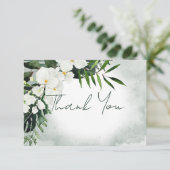 ボホ熱帯植物の水の結婚色 サンキューカード (スタンド正面)