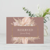 ボホ熱帯植物学 |ほこりっぽいバラ予約サイン (スタンド正面)