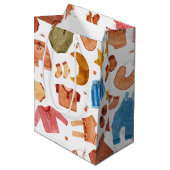 ボホ生まれたばかりの赤ちゃん服 ミディアムペーパーバッグ (正面アングル)