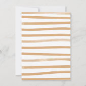 ボホ男の赤ちゃん服&トイベビーシャワー 招待状 (裏面)