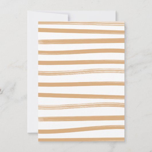 ボホ男の赤ちゃん服&トイベビーシャワー 招待状 (裏面)