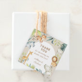 ボホ男女兼用サファリ赤ちゃんシャワー フェイバータグ (インサイチュ)