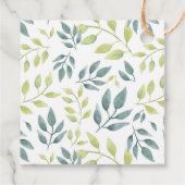 ボホ男女兼用サファリ赤ちゃんシャワー フェイバータグ (裏面)