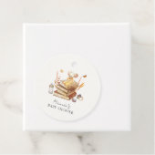 ボホ男女兼用ブックマウス赤ちゃんシャワー フェイバータグ (インサイチュ)