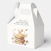 ボホ男女兼用ブックマウス赤ちゃんシャワー フェイバーボックス (裏面)