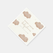 ボホ男女兼用雲星ベビーシャワー スタンダードカクテルナプキン (角)