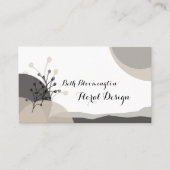 ボホ瞑想癒アーツビジネスカード 名刺 (正面)