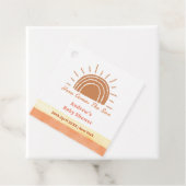 ボホ砂漠ここに息子の赤ちゃんシャワーが来る フェイバータグ (インサイチュ)