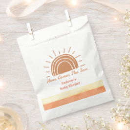 ボホ砂漠ここに息子の赤ちゃんシャワーが来る フェイバーバッグ