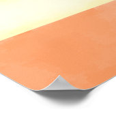 ボホ砂漠ここに来る息子の赤ちゃんシャワー歓迎 ポスター (角)