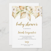 ボホ砂漠のベビーシャワーの招待 招待状 (正面/裏面)