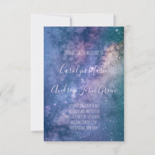 ボホ砂漠の空の天の素朴なボヘモダンミアン 招待状 (正面)