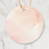 ボホ砂漠モダン自然サボテン赤ちゃんシャワー フェイバータグ (裏面)