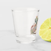 ボホ砂漠女性のカーボーイカウボーイブーツカウボーイハット ショットグラス (左)