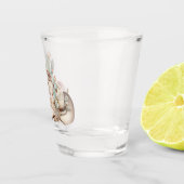 ボホ砂漠女性のカーボーイカウボーイブーツカウボーイハット ショットグラス (右)