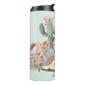 ボホ砂漠女性のカーボーイカウボーイブーツカウボーイハット タンブラー (回転左)