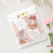 ボホ砂漠素朴南西ベビーシャワー フェイバーバッグ (封をした状態)