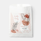 ボホ砂漠素朴南西ベビーシャワー フェイバーバッグ (正面)