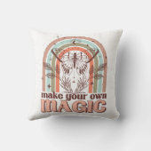 ボホ神秘的な蝶 クッション (裏面)