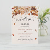 ボホ秋と秋の花クーパーカラー セーブザデート (スタンド正面)