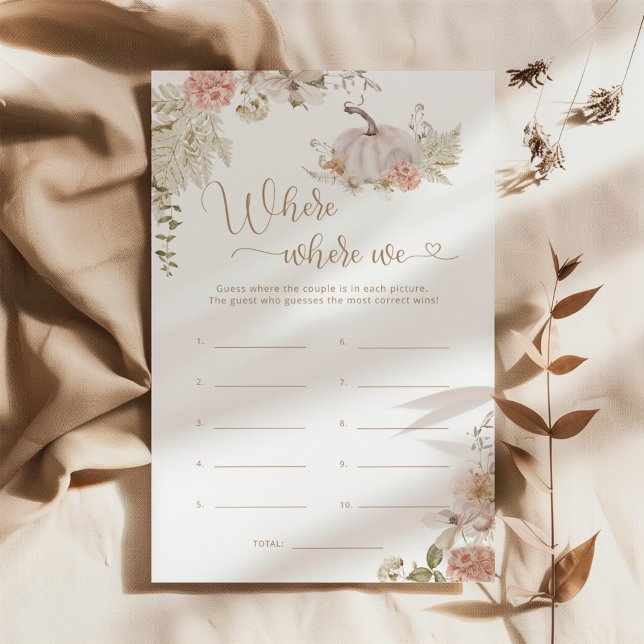 ボホ秋どこ我々ブライダルシャワーゲーム (クリエイターアップロード済み)