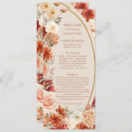 ボホ秋の庭はオレンジベージュのプログラムをスパイス プログラム