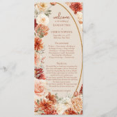 ボホ秋の庭はオレンジベージュのプログラムをスパイス プログラム (正面)