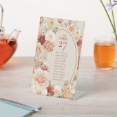 ボホ秋の庭はオレンジ色のベージュ色の錆をスパイス 台座サイン (インサイチュ)