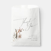 ボホ秋の野草 |ありがとうございます フェイバーバッグ (正面)