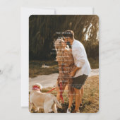 ボホ秋の野草 |ボタニカル結婚ズ 招待状 (裏面)