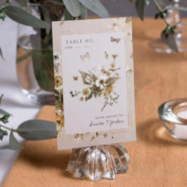 ボホ秋の野草 | 結婚s テーブルナンバー