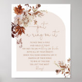 ボホ秋はゲームポスターに指輪を付けた ポスター (正面)