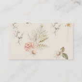 ボホ秋カボチャどのように大きなママの腹の囲い エンクロージャーカード (裏面)