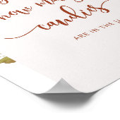 ボホ秋カボチャフローラ数を推測 ポスター (角)