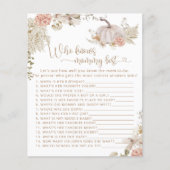 ボホ秋カボチャフローラ誰がママを知っ最高のている (正面)