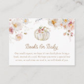 ボホ秋カボチャベビー エンクロージャーカード (正面)