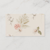 ボホ秋カボチャ本ベビーチケット エンクロージャーカード (裏面)