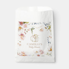 ボホ秋ガールベビーシャワー フェイバーバッグ