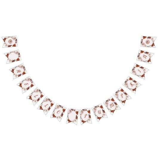 ボホ秋ハローパンプキン バンティングフラッグ (全)