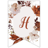 ボホ秋ハローパンプキン バンティングフラッグ (第3の旗)