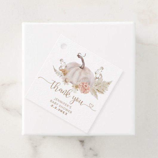 ボホ秋パンプキ感謝していンユーラベル フェイバータグ (インサイチュ)