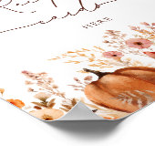 ボホ秋パンプキ離れンあなたのレシピカードはこちら ポスター (角)