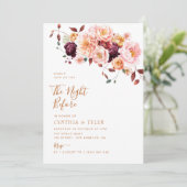 ボホ秋フローラ前夜 招待状 (スタンド正面)