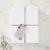 ボホ秋ブライダルシャワーギフトラベル ギフトタグ (より糸付き)