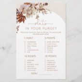 ボホ秋ブライダル何があなたの財布ゲーム中 (正面)