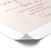 ボホ秋ミモサバー徴候 ポスター (角)