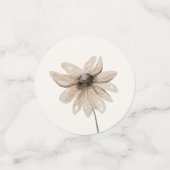 ボホ秋ワイルドフラワーブライダルシャワー コンフェッティ (スモール正面)