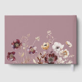 ボホ秋ワイルドフラー結婚ズ ゲストブック (裏面)