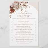 ボホ秋彼女はむしろブライダルシャワーゲーム (正面)