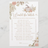 ボホ秋彼女はむしろブライダルシャワーゲーム (正面)